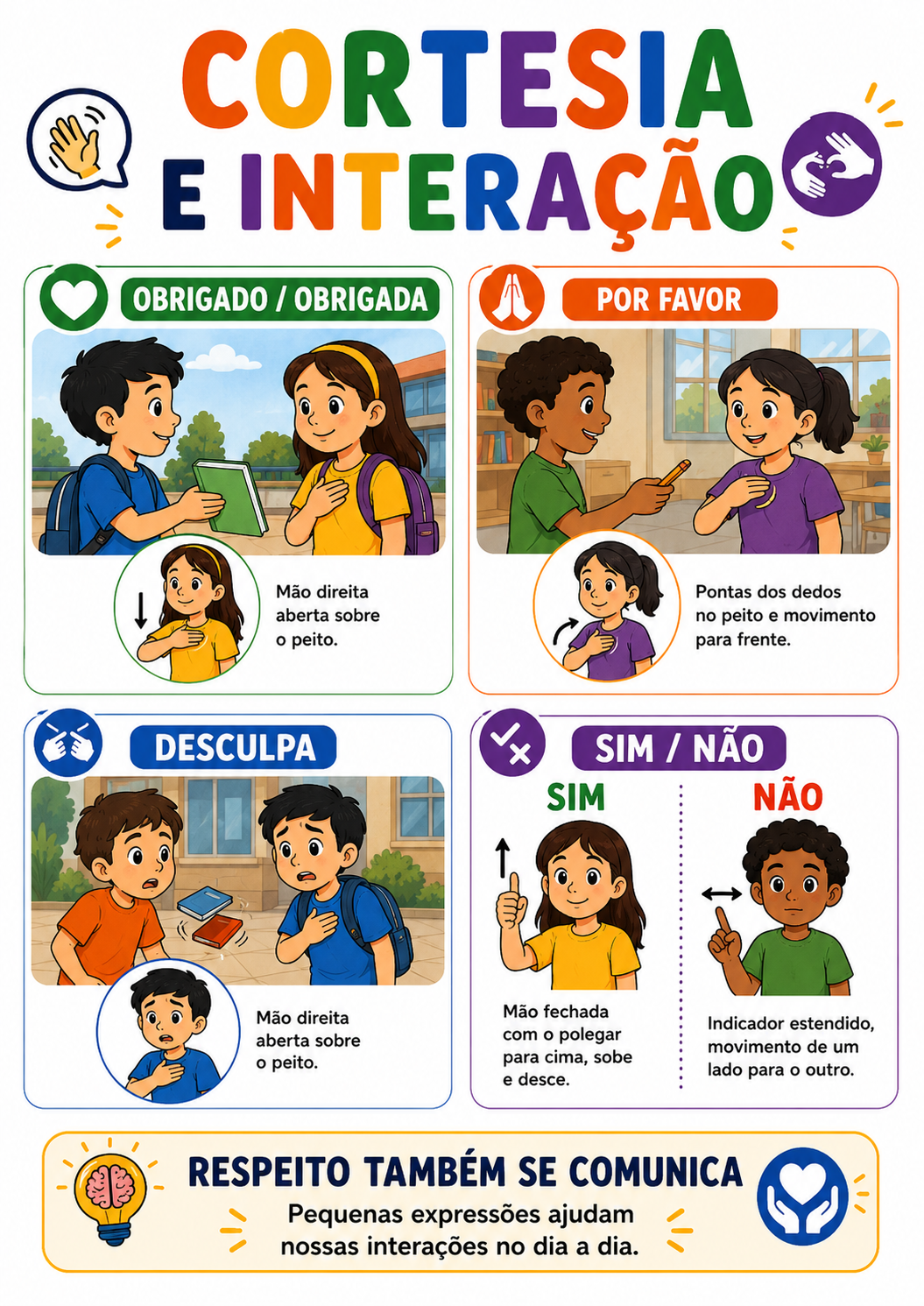 Cortesia e interação